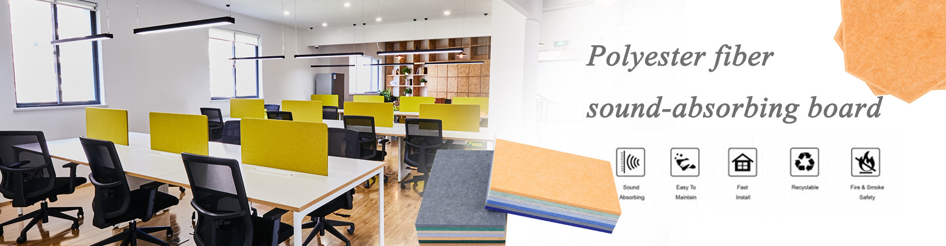 kualitas Panel Akustik Poliester pabrik